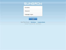 Tablet Screenshot of mail.sungrowpower.com